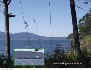 Overlooking Rosario Strait
Sunday, September 22, 13
 