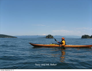 Suzy and Mt. Baker
Sunday, September 22, 13
 