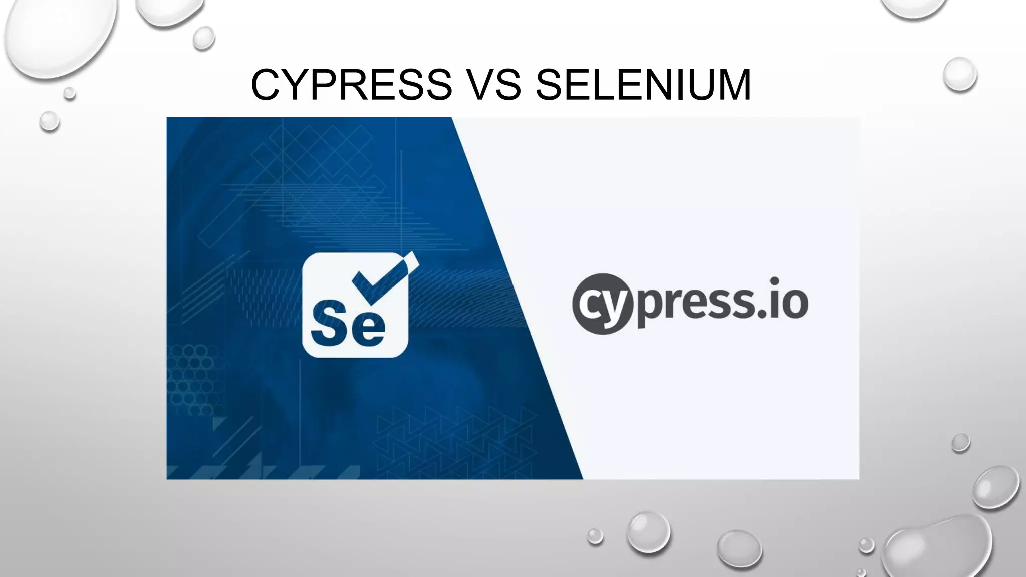 CYPRESS VS SELENIUM