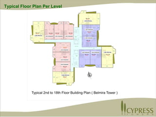 Typical Floor Plan Per Level 