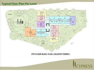 Typical Floor Plan Per Level 