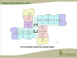 Typical Floor Plan Per Level 