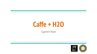 Caffe + H2O
Cyprien Noel
 
