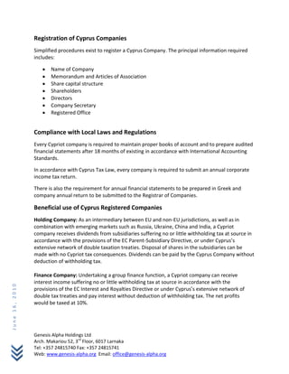 Registrar Of Companies Cyprus | efiling.drcor.mcit.gov.cy – OHYDHC