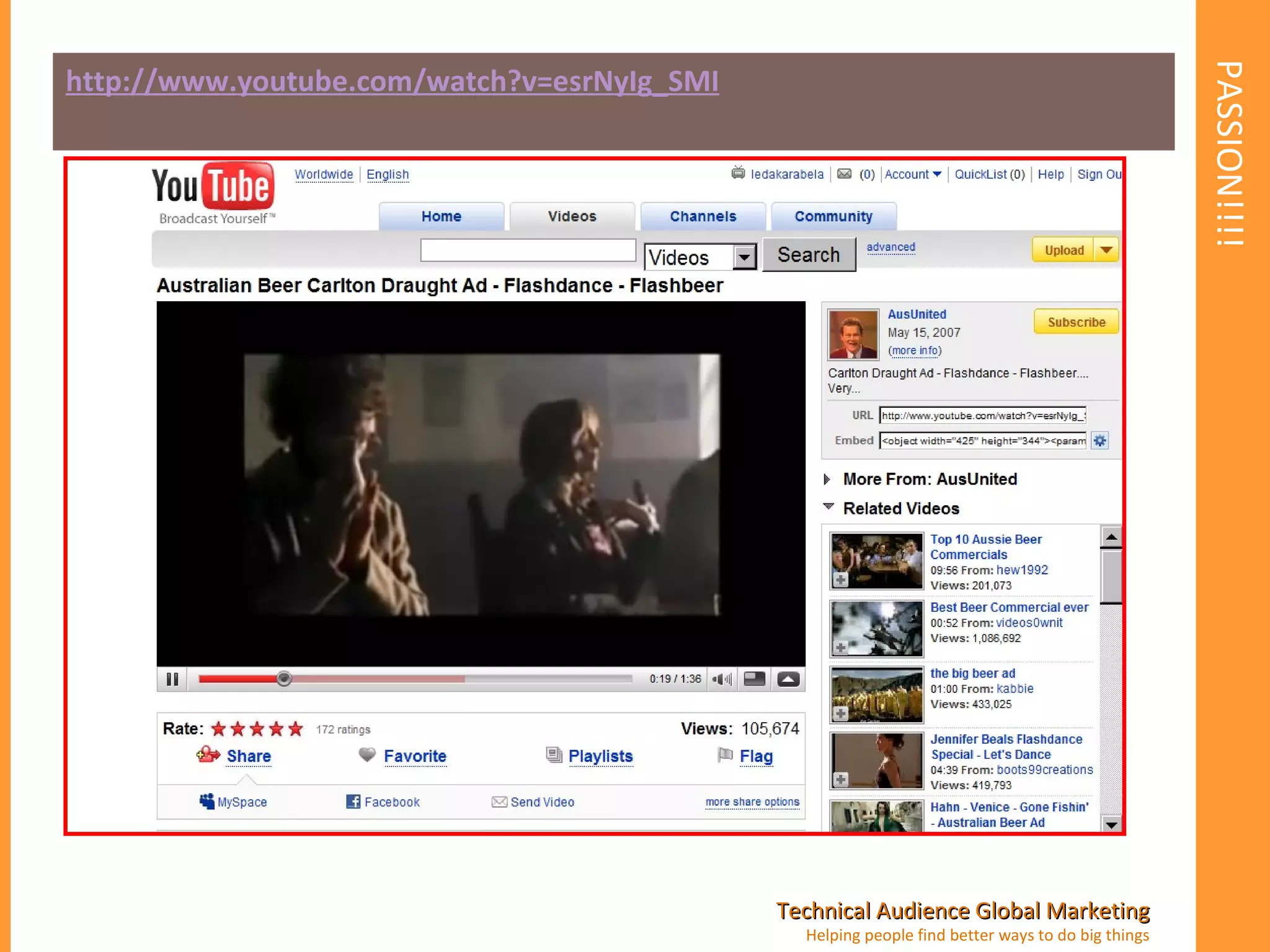 PASSION!!!! http://www.youtube.com/watch?v=esrNyIg_SMI   