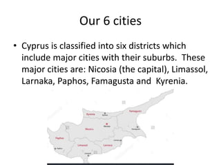 Cyprus, our country | PPTX