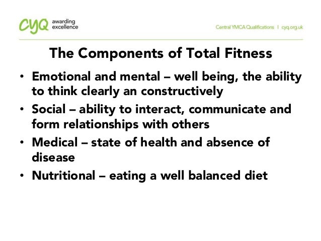12 The Components Of Total Fitness 12 The Components Of Total Fitness