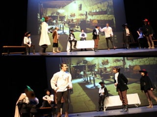 IES Santamarca. Grupo de teatro. Cyrano de Bergerac. 2013