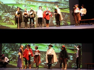 IES Santamarca. Grupo de teatro. Cyrano de Bergerac. 2013