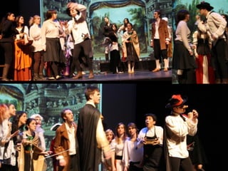 IES Santamarca. Grupo de teatro. Cyrano de Bergerac. 2013