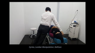 CYRIAX cyriax technique for physiotherapist for education & practical ...