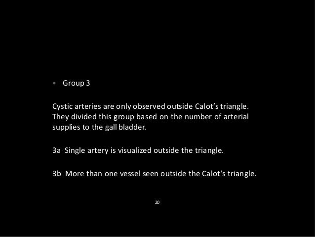 cystic artery anomalies