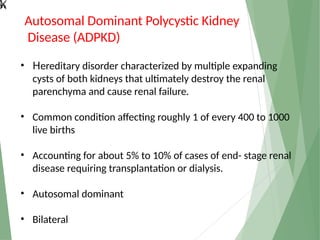 cysticdsofkidney PG autosomal dominant recessive.pptx