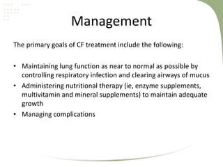 Paediatric Cystic Fibrosis | PPTX