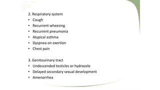 Cystic fibrosis in children power point presentation | PPTX