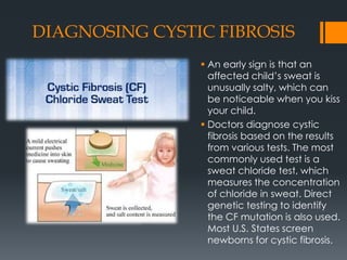 Cf Testing Cystic fibrosis | PPTX