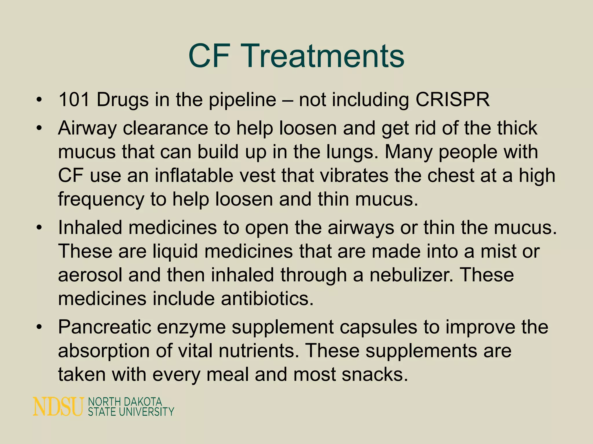 Cystic fibrosis case study | PPTX