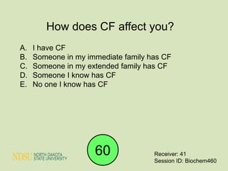 Cystic fibrosis case study | PPTX