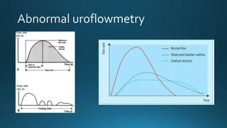 Cystometry and uroflowmetry