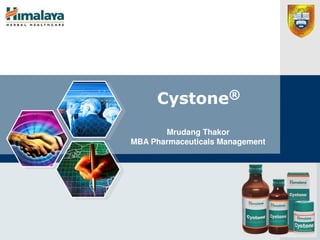 LOGO
Cystone®
Mrudang Thakor
MBA Pharmaceuticals Management
 