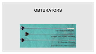 CYSTOSCOPE & URETEROSCOPES.pptx