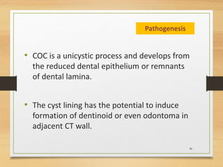 Cysts of Oral Cavity | PPTX