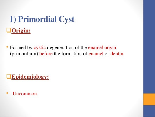 Cysts and tumors in pediatric dentistry