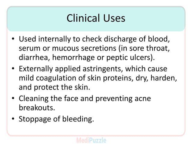 Dentistry-_Astringents.pdf | Oral care | Personal Care