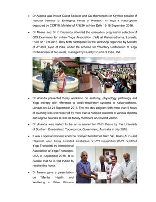 Overview of the CYTER of Sri Balaji Vidyapeeth | PDF