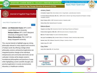 50
Centre for Yoga Therapy Education & Research (CYTER)
 