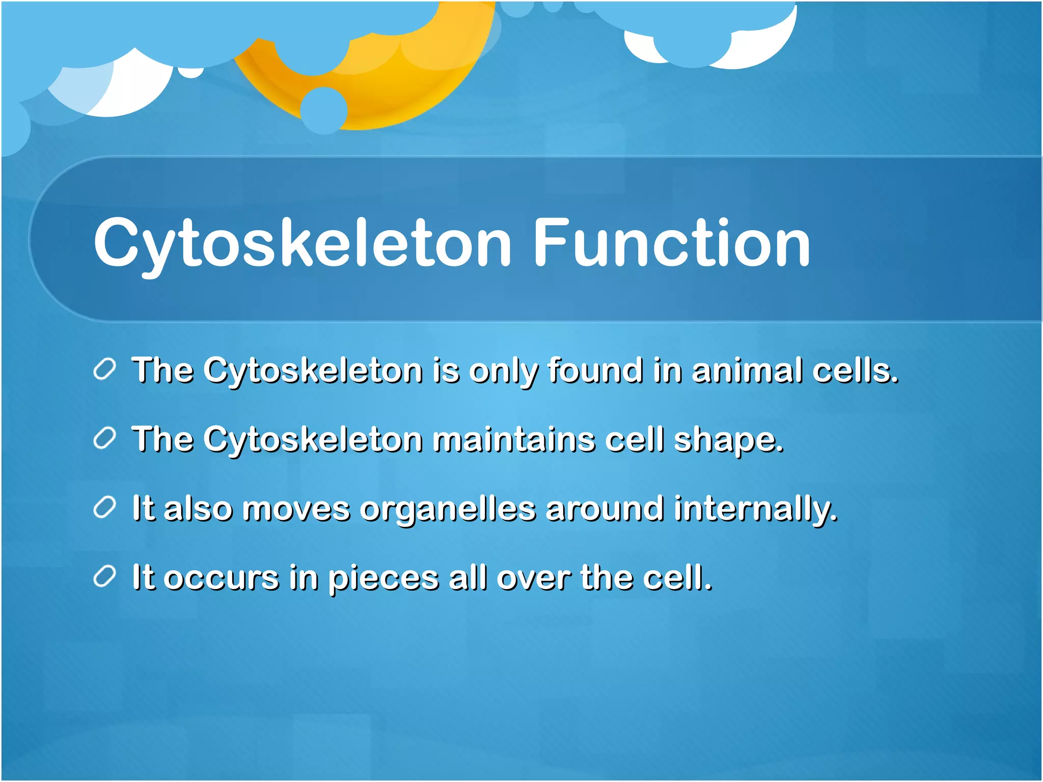 Cytoskeleton PPT Cytoskeleton ppt