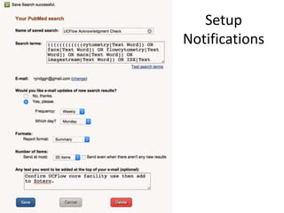 Setup
Notifications
 