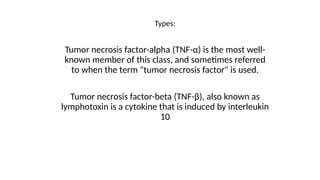 Tnf Types cytokines and its types-.ppt by taimoor khan | PPT
