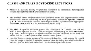 Role of Cytokines in immuneregulation | PPTX