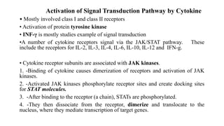 Role of Cytokines in immuneregulation | PPTX