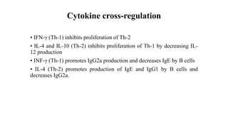 Role of Cytokines in immuneregulation | PPTX