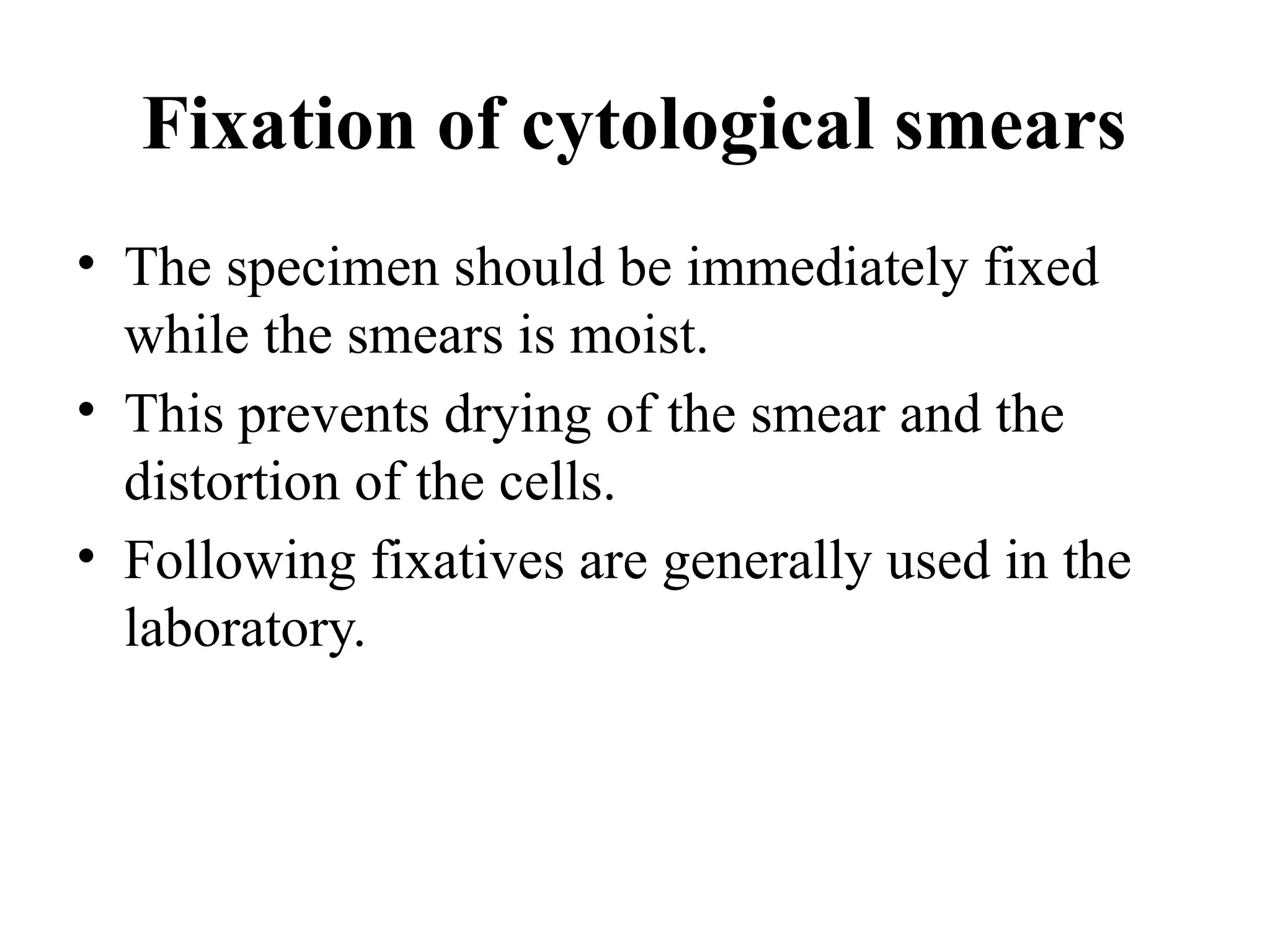 Cytological tests Histopathology and cytopathology CMLT 3rd year | PPTX