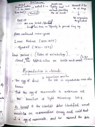 Cytology and genetics notes
