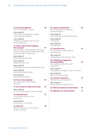 Cytology improvement guide: achieving a 14 day turnaround time in ...