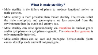 Cytoplasmic Male Sterility.pptx