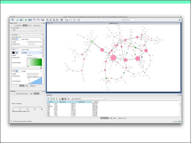Cytoscape software - leestorm