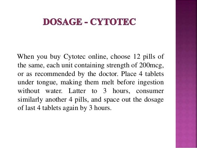 Order cheap Cytotec