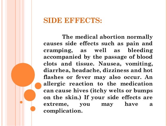 cytotec side effects pregnancy