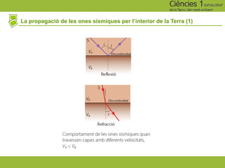 La propagació de les ones sísmiques per l’interior de la Terra (1)
 