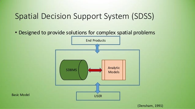 Spatial decision support system - Alchetron, the free social encyclopedia