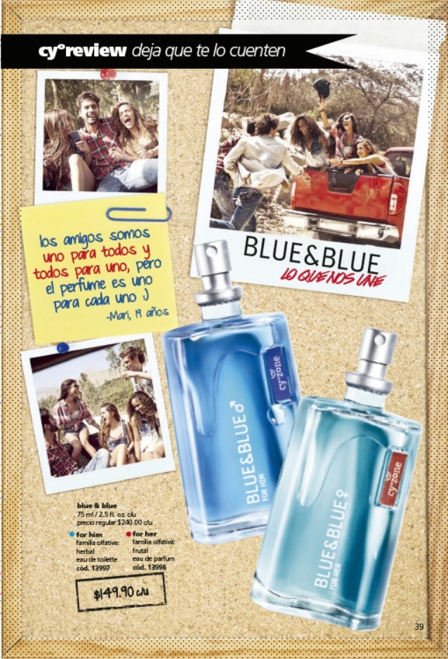 Perfume Blue & Blue De Cyzone, Para Ella O Para El 75 Ml Perfume Blue & Blue De Cyzone, Para Ella O Para El 75 Ml