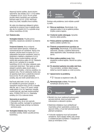Cz5700265 manual horno pyro epoca - Servicio Tecnico Fagor