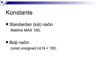 C++ za 90 minuta | PPT