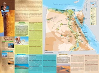 Údolí řeky Nilu již od nejranějších dějin lidstva přitahovalo a okouzlovalo cestovatele z celého světa. Moderní
                                                                                  Egypt, dědic civilizace trvající nepřetržitě po více než 5 000 let, rozkládající se na křižovatce Asie, Afriky                                                                                                                                                                                                                                                                                                                                  CYPR                                                                                                                          E U R OPA

                                                                                  a Středomoří, je fascinující směsicí moderní různorodosti a starověké vznešenosti. Jeho kulturní poklady
                                                                                                                                                                                                                                                                                                                                                             M o r                                                                                                                                                                                                                                                                                                                       AZJA

                                                                                                                                                                                                                                                                                                                                                                                                                  Ś r ó d z i e m n e
                                                                                  doplňuje více než 2 500 km malebného pobřeží podél Rudého a Sřtedozeminího moře, a proto je Egypt
                                                                                  kouzelnou celoroční destinací, která dokáže vyloudit úsměv na tváři i toho nejnáročnějšího cestovatele.                                                                                                                                                                          z e                                                                                                                                                                                                                                                                                                   EGIPT
                                                                                  Přednosti Egyptu jsou nejen svůdné, ale i rozmanité: příjemná mírná teplota vzduchu i moře, zvlášté v zimě;
                                                                                                                                                                                                                                                                                                                                                                                                                                                                                                                                                                                                                                                                    A F RYK A
                                                                                  pohostinní a usměvaví obyvatelé; slunce po celý rok; nádherné pláže; střediska potápění a šnorchlování
                                                                                  a s ničím neporovnatelné útesy a podmořský život; biblická pohoří; romantické pouštní oázy; a mezi tím
                                                                                                                                                                                                                                                                                                                                                                                                                                                                                                                                                                                                                                                                        Biura
                                                                                  vším úrodné údolí Nilu, druhé nejdelší řeky na světě, plné života a historie. Rozmanité a hluboce duchovní                                                                                                                                                                                                                                                                                                                                                                                                                                                                            informacji
                                                                                  dědictiví Egypta musí zapůsobit na každého návštěvníka. Faraonské, koptské muslimské duchovní poklady                                                                                                                                               Sidi Barani                                                                                                                                                                                                                                                                                                                       turystycznej
                                                                                                                                                                                                                                                                                                                       Sallum
                                                                                                                                                                                                                                                                                                                                                                                      Marsa                                                                Rosetta                                              Damietta
                                                                                  Egypta včetně kostelů, klášterů, mešit, chrámů a okázalých zádušních komplexů jsou dokladem umělecké a                                                                                                                                                                                                                                                                                                                                                                                                                                                                                Drogi główne

                                                                                  náboženské energie, která proměňuje návštěvu Egypta v nezapomenutelný a hluboký zážitek.                                                                                                                                                                                                            Matruh                            Alexandria                                                                                                                                        El Arisz
                                                                                                                                                                                                                                                                                                                                                                                                                                                                                                                                                                                                Rafah
                                                                                                                                                                                                                                                                                                                                                                                                                                                                                                                                                                                                                                                                         Główne lotniska
                                                                                                                                                                                                                                                                                                                                                                                                                                                                                              El Mansura           Port Said                            Je z i o ro
                                                                                                                                                                                                                                                                                                                                                                                                                                                                                                                                                       Bardawil
                                                                                                                                                                                                                                                                                                                                                                                                                                          Porto




                                                                                                                                                                                                                                                                                                                                                                                                                                                                                                                               KANAŁ SUESKI
                                                                                                                                                                                                                                                                                                                                                                                                                   Sidi Abd                                                                                                                                           Zaranik                                                                                           Klasztory
                                                                                                                                                                                                                                                                                                                                                                                                                                          Marina                 Damanhur                                 TANIS
                                                                                                                                                                                                                                                                                                                                                                                                                  el-Rahman                          B o rg
                                                                                                                                                                                                                                                                                                                                                                                                                                                    el-Arab                                      Tanta         Ismailia                                                                                                                                                  Miejsca
                                                                                   Různorodé bohatství Egypta, včetně údolí Nilu s                                               co nabízejí tři hlavní turistické atrakce Egypta – památky                                                                                                                                                                                                            Wadi                                                                                                                                                                                                              do nurkowania
                                                                                                                                                                                                                                                                                                                                                                                                                              El Alamejn            en-Natroun                                      Zagazig                J e z i o ro
                                                                                                                                                                                                                                                                                                                                                                                                                                                                                                                                                                                                                                                                         Muzea
                                                                                  faraonskými poklady a kulturní metropolí Káhirou,                                              podél Nilu, rekreace na pobřeží a dobrodružství v
                                                                                                                                                                                                                                                                                                                                                                                                                                                                                                         Kair
                                                                                                                                                                                                                                                                                                                                                                                                                                                                                                                            Ti m s a

                                                                                  plavecký a potápěčský ráj Rudého moře a oázy a rozlehlé                                        poušti. Můžete si tak sestavit vlastní vlýet podle svých                                                                                                                                                                                                                                                                                                                                                                                                                                Oazy
                                                                                  prostory okolních pouští, to vše samo o sobě zaručuje                                          představ, vybrat si z bohaté nabídky egyptských atrakcí                                                                                                                                                                                                                                PIRAMIDY                                                                Suez
                                                                                  nezapomenutelný zážitek. Ale výjimečnost Egypta jako                                           a naplánovat dokolalou dovolenou pro sebe a pro celou                                                                                                                                           ja                                                                                      W GIZIE                    Giza                                            Źródła Mojżesza                                                                                                     Parki narodowe

                                                                                                                                                                                 rodinu.                                                                                                                                                                                       es ara                                                                                      PIRAMIDY                                     Ejn
                                                                                  dovolenkového ráje spočívá v možnosti kombinovat                                                                                                                                                                                                                                                t                                                                                                                                                             Ras Sidr                                                         Taba
                                                                                                                                                                                                                                                                                                                                                                                                                                                                                                                                                                     Synaj
                                                                                                                                                                                                                                                                                                                                                                                                                                                                          W SAKKARZE                Memfis                                                                                                                                                              Piramidy




                                                                                                                                                                                                                                                                                                                                                                         Ka r
                                                                                                                                                                                                                                                                                                                                                 Oaza Qara                                                                                                                                                          Sochna




                                                                                                                                                                                                                                                                                                                                                                      el- ep
                                                                                                                                                                                                                                                                                                                                                                                                                                                                                                                                                                                                Wzgórza




                                                                                                                                                                                                                                                                                                                                                                           t
                                                                                  vše tak, jak každému velí srdce a kalendář. Abychom                                                                                                                                                                                O a z a S i wa                                                                                                                     Jezioro                                                                                 PORTO                                           Taby




                                                                                                                                                                                                                                                                                                                                                                         D
                                                                                                                                                                                                                                                                                                                                                                                                                                                                           J e z i o ro
                                                                                                                                                                                                                                                                                                                                      ŚWIĄTYNIA AMONA                                                                                                    K arun                                                                                                                                                  Wyspa Faraona                                          Plaże
                                                                                  cestovatelům pomohli naplánovat mimořádný a                                                                                                                                                                                                                                                                                                                                               Karun                                                             EL-SOCHNA                   SERABIT                Taba
                                                                                                                                                                                                                                                                                                                      Siwa     Gabal el-Mawta                                                                                                                        Oaza                                                                                                AL-KHADIM
                                                                                                                                                                                                                                                                                                                                                                                                                                                                                                    Fajum                                                                                               Nuweiba                                                         Pokazy
                                                                                  nezapomenutelný výlet po nesčetných atrakcích Egypta,                                                                                                                                                                                         Kleopatra




                                                                                                                                                                                                                                                                                             LIBIA
                                                                                                                                                                                                                                                                                                                                                                                                                                                                     Fa j u m                                                            Zafarana

                                                                                                                                                                                                                                                                                                                                                                                                                       nia
                                                                                                                                                                                                                                                                                                                           Gabal Bath                                                                                                                     Wa di                                                                                                 Abu                                                                                                     „światło i dźwięk”
                                                                                  připravili jsme mapu věnovanou tomu nejzajímavějšímu,                                                                                                                                                                                  el-Dakrur                                                                                                                      El R aya n                    Beni Suef                 KLASZTOR                                       Rudeis
                                                                                                                                                                                                                                                                                                                                                                                                                                                                                                                                                                              KLASZTOR         R as Ab u


                                                                                                                                                                                                                                                                                                                                                                                                        od
                                                                                                                                                                                                                                                                                                                                            Siwa
                                                                                                                                                                                                                                                                                                                                                                                                                                                                                                              ŚW. ANTONIEGO                                                 ŚW. KATARZYNY       Gallum




                                                                                                                                                                                                                                                                                                                                                                                                                                                                                                                                                                                                             Akaba
                                                                                                                                                                                                                                                                                                                                                            Areg                                                                                                                                                                                                                               Dahab
                                                                                                                                                                                                                                                                                                                                                                                                                                                                                                                                                                                                                                                                        Pola golfowe
                                                                                                                                                                                                                                                                                                                   Pu s t y n i a
                                                                                                                                                                                                                                                                                                                                                                                                      h
                                                                                                                                                                                                                                                                                                                                                                                                                                                                                                                                                                    Strefa

                                                                                                                  Údoli Nilu                                                                                                                                                                                                                                                                                                                                                                                                      KLASZTOR

                                                                                                                                                                                                                                                                                                                                                                                          ac
                                                                                                                                                                                                                                                                                                                                                                                                                                                                                                                                                            św. K atar z y ny
                                                                                                                                                                                                                                                                                                                   Libijsk a                                                                                                                                                                                                      ŚW. PAWŁA                                           GÓRA MOJŻESZA                                                                     Porty




                                                                                                                                                                                                                                                                                                                                                                                                                                                                                                              Pus




                                                                                                                                                                                                                                                                                                                                                                                                                                                                                                                                                                                                            tok a
                                                                                                                                                                                  Alexandrie a středomořské pobřeží – velkolepost, bohaté




                                                                                                                                                                                                                                                                                                                                                                                                                                                                                                                                                               Zat
                                                                                                                                                                                                                                                                                                                                                                                                                                                                                                                                                      Ras




                                                                                                                                                                                                                                                                                                                                                                                                                                                                                                     Ws
                                                                                                 Starověká kolébka                                                                dědictví a písčité pláže
                                                                                                                                                                                                                                                                                                                                                                                      Z                                          Bawiti                                                                                                              Gharib                 El-Tor                                                                                      Przystanie




                                                                                                                                                                                                                                                                                                                                                                                                                                                                                                                                                                    ok




                                                                                                                                                                                                                                                                                                                                                                                                                                                                                                                                                                                                            Za
                                                                                                                                                                                                                                                                                                                                                                                                                                                                                                                                                                       Su                                                                                               dla jachtów




                                                                                                                                                                                                                                                                                                                                                                                                                                                                                                                                                                    a
                                                                                                                                                                                                                                                                                                                                                                               a
                                                                                                                                                                                    Legendární egyptský přístav Alexandrie se v dějinách lidstva nacházel na křižovatce                                                                                                                                                                   ŚWIĄTYNIA                                                                                                                         esk                     N abq
                                                                                                                                                                                                                                                                                                                                                                                                                                                                                                                                   MONS
                                                                                                     civilizace                                                                   civilizací a příběhy jeho rozličných dobyvatelů nadále žijí vedle sebe v bohaté                                                                                                                                                                         ALEKSANDRA WIELKIEGO               El-Minja                                                                                             a
                                                                                                                                                                                                                                                                                                                                                                                                                                                                                                                                PORPHYRITES                                                                                                                              Zabytki




                                                                                                                                                                                                                                                                                                                                                                                                                                                                                                         ch
                                                                                                                                                                                                                                                                                                                                                                                                                                                                                                                   ty
                                                                                                                                                                                  kulturní směsici. Alexandrie, kterou založil Alexandr Veliký a kterou ve starověku                                                                                                                                                   Oaza
                                                                                                                                                                                                                                                                                                                                                                                                                                                                                                                                                                    Szarm el-Szejk




                                                                                                                                                                                                                                                                                                                                                                      i
                                                                                                                                                                                                                                                                                                                                                                                                                                                                                                                               ia
                                                                                                                                                                                  proslavili vzdělanci, maják a knihovna, se znovu stala ohniskem kosmopolotních                                                                                                                                                      Baharija




                                                                                                                                                                                                                                                                                                                                                            yn
                                                                                                                                                                                                                                                                                                                                                                                                                                                                                              GROBOWCE
                                                                                                                                                                                                                                                                                                                                                                                                                                                                                                                   d




                                                                                                                                                                                                                                                                                                                                                                                                                                                                                                                         n
                                                                                    Představte si, že odpočíváte v pohodlném proutěném křesle na                                  vlivů na počátku 20. století, nebot leží na průsečíku středomořského, arabského a                                                                                                                                                                                                                           BENI HASSAN




                                                                                                                                                                                                                                                                                                                                                                                                                                                                                                               o
                                                                                                                                                                                                                                                                                                                                                                                          Pustynia
                                                                                  palubě lodi plující po proudu Nilu. Je pozdní odpoledne a číšník                                afrického světa. Velkolepost tohoto kulturního rozkvětu o sobě dává znát dodnes,                                                                                                                           Biała

                                                                                                                                                                                                                                                                                                                                                                                             Pu s t y n i a B i a
                                                                                                                                                                                                                                                                                                                                                                                                                  ła
                                                                                                                                                                                                                                                                                                                                                                                                                                                   RUINY TONA EL-GABAL
                                                                                                                                                                                                                                                                                                                                                                                                                                                                                          Mallawi                       ni                                 El-Gouna
                                                                                                                                                                                                                                                                                                                                                                                                                                                                                                                                                                                          Pa r k N arodow y R as M u h a m m a d




                                                                                                                                                                                                                                                                                                                                                       st
                                                                                  Vám právě přinesl ibiškový čaj. Nad řekou vane mírný větřík.                                    nejenv knihách Lawrence Durrella nebo Konstantinose Kavafise, ale také na nábřeží
                                                                                  Zapadající slunce zalévá písečné duny a útesy tlumeným světlem                                  Corniche s nesčetnými restauracemi proslavenými chutnými, čerstvě ulovenými                                                                                                                                                                                                                                    TEL EL-AMARNA                    a




                                                                                                                                                                                                                                                                                                                                                  Pu
                                                                                  barvy zlatavého medu. Na březích se shlukují vodní buvoli, ibisové                              plody moře, v nové majestátní knihovně „Bibliotheca Alexandrina“ a v rozkošných
                                                                                                                                                                                  čtvrtích s kavárnami, trhy se starožitnostmi a paláci biografů ve stylu Art Deco.
                                                                                                                                                                                                                                                                                                                                                                                                                                                                                                                                                                Hurghada                        Z ATOK A MAK A D I
                                                                                  a velbloudi. Rybáři vrhají sítě, děti se brouzdají ve vodě a místní                                                                                                                                                                                                                                  Oaza
                                                                                  zemědělec oře své políčko. Čas od časuproplujete kolem vesnic
                                                                                                                                                                                  Alexandrie i nadále září jako„perla východního Středomoří“ díky svému orientálnímu                                                                                                                  Fara f ra                                                                                                      Asjut                                                                                      SAHL HASZISZ
                                                                                                                                                                                  rázu a bohatému historickému, kulturnímu a archeologickému dědictví.                                                                                                                                                 Kasr Farafra                                                                                                                                  MONS CLAUDIANUS
                                                                                  s hliněnými domy zasazenými mezi palmové háje a pole zelené
                                                                                  cukrové třtiny. Později vás láká na břeh faraonský chrám. Podél                                 ­Od středomořských pláží k historickým památkámstředního
                                                                                                                                                                                                                                                                                                                                                                                                                                                                                                         Nil                                                                Safaga
                                                                                                                                                                                                                                                                                                                                                                                                                                                                                                                                                                                                  Z ATOK A S OMA
                                                                                  této zázračné řeky rozkvétalo před 5 000 lety vyspělé společenství,                              Egypta                                                                                                                                                                                                 Abu Minkar
                                                                                  jeden z nejranějších výhonků civilizace. Pozůstatky této mocné                                    Západně od Alexandrie, směrem k Marsá Matruh, se nádherné písčité pláže
                                                                                  civilizace, budovy a sochy nepřekonatelné monumentálnosti                                       vinou podél pobřeží proslulého svou tyrkysově modrou vodou. Po jeho celé délce                                                                                          Gelf                                                                                                                                       Sohag
                                                                                  a nádhery, lemují údolí řeky v délce více než tisíc kilometrů, od                                                                                                                                                                                                              Ke                                                                                                                                                                                                        WADI
                                                                                                                                                                                  je mezi místními obyvateli i Egyptany z jiných částí země velká poptávka po letních                                                                                                 bi                                                                                                                                                                            Kena
                                                                                  úrodné oblasti delty a velkolepého přístavu Alexandrie na severu,                               bytech a letoviscích na pláží v krajině, o kterou za 2. světové války tvrdě bojovali
                                                                                                                                                                                                                                                                                                                                                                           r                                                                                                                             ABYDOS                                                          HAMMAMAT
                                                                                                                                                                                                                                                                                                                                                                                                                                                                                                                                                                                                                    El-Kosseir
                                                                                  kolem obrovského historického centra Káhiry na plošině Gizy,                                    Spojenci v čele s Montgomerym a mocnosti Osy v čele s Rommelem. Děsivé                                                                                                                                                                                                                                                                                                   DENDERA
                                                                                  až po starověká hlavní města Luxor a Asuán na dalekém jihu. V                                   památníky na tento konflikt kolem el-Alamejnu jsou neodolatelné pro milovníky
                                                                                                                                                                                                                                                                                                                                                                                                                                                                                                                  DOLINA KRÓLÓW                               Kus
                                                                                  takovéto scenérii se plavba po Nilu stává poutí, které objevujete                               dějin. Oblast nilské delty na východ od Alexandrie naproti tomu omamuje smysly                                                                                                                                                                                           Aj n U m m




                                                                                                                                                                                                                                                                                                                                                                                                                                                                                                                                                                                                                             M
                                                                                                                                                                                                                                                                                                                                                                                                                              El-Kasr
                                                                                  sebe sama na cestě zemí, jejíž půvab a nádherně starobylá                                       bujnou a sytě zelenou vegetací. Starověké zříceniny, jako například ve městech                                                                                                                                                                          Oaza             Dabadib                                                                                               KARNAK
                                                                                                                                                                                  Tanis a Abú Mena, a památky jako historická Rosetta a koptské kláštery ve Wádí                                                                                                                                                                          Dakla
                                                                                                                                                                                                                                                                                                                                                                                                                                                                                                                                                            Luksor                                                                         r




                                                                                                                                                                                                                                                                                                                                                                                                                                                                                                                                                                                                                                    o
                                                                                  zadumanost podněcuje představivost a dotýká se srdce.                                                                                                                                                                                                                                                                                                                    NEKROPOLA                 Kharga
                                                                                                                                                                                                                                                                                                                                                                                                                                                                                                                                                                                                                                               z
                                                                                                                                                                                  en-Natrún nabízejí příležitost k opravdovému bádání mimo vyšlapané turistické
                                                                                                                                                                                  trasy. Jižně od Káhiry jsou na levém břehu Nilu navlečené korálky faraonské                                                                                                                                                                                              EL-BAGAWAT
                                                                                                                                                                                                                                                                                                                                                                                                                                                                                                                                                                                                                                                    e
                                                                                                                                                                                                                                                                                                                                                                                                                                 Mut                                                                                                                                                                                         Port Ghalib
                                                                                                                                                                                  architektury včetně Memfisu, nekropole v Sakkáře a pyramid v Dahšúru, Lištu a                                                                                                                                                                                                                                                            Esna
                                                                                                                                                                                  Mejdúmu. Dál proti proudu řeky, ve středním Egyptě nedaleko města Minjá, se                                                                                                                                                                                                                     Bulak                                              ŚWIĄTYNIA                                                                                Marsa Alam
                                                                                                                                                                                  nacházejí skalní hroby Bení Hassan a Tell El-Amarna a archeologické vykopávky                                                                                                                                                                               New
                                                                                                                                                                                                                                                                                                                                                                                                                                                      Va
                                                                                                                                                                                                                                                                                                                                                                                                                                                                   Oaza
                                                                                                                                                                                                                                                                                                                                                                                                                                                                  K h a rg a
                                                                                                                                                                                                                                                                                                                                                                                                                                                                                                                                      CHNUMA
                                                                                                                                                                                                                                                                                                                                                                                                                                                                                                                                                                    Edfu                                                                                        C
                                                                                                                                                                                                                                                                                                                                                                                                                                                                                                                                                                                                                                                                    ze
                                                                                                                                                                                  sídelního města kacířského faraona Achnatona. Za Asjútem kolem Sohágu jsou
                                                                                                                                                                                  další kláštery, jejichž kořeny sahají do 5. století n.l. Ještě dále na jih, na hranicích s                                                                                                                                                                               lle                                                                                  ŚWIĄTYNIA
                                                                                                                                                                                  Horním Egyptem, leží dva pozoruhodné chrámy v Abydu a Dendeře.                                                                                                                                                                                                                                                                                                  HORUSA            Kom Ombo
                                                                                                                                                                                                                                                                                                                                                                                                                                                                                                                                                                                                                                                                               r w




                                                                                                                                                                                                                                                                                                                                                                                                                                                             y
                                                                                                                                                                                                                                                                                                                                                                                                                                                                          Baris                                                                                              ŚWIĄTYNIA
                                                                                                                                                                                  Posvátné srdce starověkého Egypta – Luxor a západní břeh                                                                                                                                                                                                                                                Dusz                                                                               SOBKA I HAROERIS                                               Wa di al - G emal

                                                                                                                                                                                                                                                                                                                                                                                                                                                                                                                                                                                                                                                                                            o n
                                                                                                                                                                                                                                                                                                                                                                                                                                                                                                                                                    S aluga
                                                                                                                                                                                    Počátkem a vyvrcholením každé cesty k Hornímu Nilu je malé město Luxor.                                                                                                                                                                                                                                                                                      i Ghazala
                                                                                                                                                                                                                                                                                                                                                                                                                                                                                                                                                                             Asuan
                            Údoli Nilu                                                                                                                                            Velkolepé chrámy a pohřební města, která zde byla nalezena a která vzdávají
                                                                                                                                                                                  hold vyspělé civilizaci sídlící kolem starověkého hlavního města Théb, působí na
                                                                                                                                                                                                                                                                                                                                                                                                                                                                               EZBET DUSZ                                                      SAAD EL-ALI,
                                                                                                                                                                                                                                                                                                                                                                                                                                                                                                                                              WYSOKA TAMA
                                                                                                                                                                                                                                                                                                                                                                                                                                                                                                                                                                                                                                    Berenice             Ras Banas
                                                                                                                                                                                                                                                                                                                                                                                                                                                                                                                                                                                                                                                                                                e
                                                                                                                                                                                  návštěvníky již po tisíciletí. Grandiózní sloupové síně chrámu v Karnaku, který byl
Klasický zájezd                                                                                                                                                                   po řadu století hlavní egyptskou svatyní boha Amona, přivádějí návštěvníky v                                                                                                                                                                                                                                                                                                           FILE
  Můžete strávit několik dnů v hlavním
městě Káhiře včetně návštěvy Gízy,                                                                                                                                                úžas. Za řekou v řadě údolí thébské nekropole ohromí svými gigantickými rozměry                                                                                                                                                                                                                                                                                 KALABSZA
Sakkary a Fajjúmu a pak může                                                                                                                                                      a duchovní pietou zádušní chrámy takových vládců, jako byl Ramesse IÍ.nebo III. a
následovat cesta lodí po Nilu, kdy                                                                                                                                                královna Hatšepsut. Jedno z těchto údolí, velkolepé Údolí králů, kam byli před více
proplouváte      kolem     faraonských                                                                                                                                                                                                                                                                    Zwrotnik Rak a
                                                                                                                                                                                  než 3 000 let ukládáni k odpočinku slavní panovníci Nové říše, bylo místem, kde
památek Horního Egypta mezi                                                                                                                                Pyramidy v Gíze
Luxorem a Asuánem. Pro ty, kteří mají                                                                                                                                             v roce 1922 Howard Carter vynesl na světlo legendární poklady Tutanchamona,
o něco více času, nabízí příjemný                                                                                                                                                 jehož skvostné pohřební klenoty i nadále budí zájem návštěvníků po celém světě.                                                                                                                                                                                                                                                                                    Jezioro
                                                                                  Káhira – pyramidy, mešity a moderní muzea                                                                                                                                                                                                                                                                                                                                                                                                                                                                                                                           Szalatajn
celodenní výlet cesta z Asuánu do Abú                                                                                                                                                                                                                                                                                                                                                                                                                                                                                                                Nasera
Simbel, kam cestovatele přivede také                                              Jak se píše v příbězích Tisíce a jedné noci: „Kdo neviděl Káhiru, neviděl svět.“ Živé hlavní    Velkolepé finále na hlubokém jihu – Asuán a Abú Simbel
poklidnější plavba po Násirově jezeře.                                            město Egypta, jehož název je odvozen z arabského Al- Káhira, „Vítězná“, nemá nikde ve             Cestou na jih čekají tři nádherné chrámy – chrám v Esně, zasvěcený bohu                                                                                                                                                                                                                                                             WADI AS-SUBUA
                                                                                  světě obdoby a ztělesňuje 150 generací dějin a nepřerušovanou linii civilizace sahající         Chnumovi s beraní hlavou, Horova svatyně v Edfu a ptolemaiovský dvojitý chrám                                                                                                                                                                                                                                                           AMADA
Středomořský Egypt                                                                až k faraonům. Na jeho východním okraji se k nebi majestátně tyčí Velké pyramidy jako           v Kóm Ombu. Další zastávkou je Asuán, kde jsou k vidění další početné faraonské
   Úchvatná alternativa pro ty, kteří                                                                                                                                                                                                                                                                                                                                                                                                                                                                          Toszka         Kasr Ibrim
již Káhiru a údolí Nilu znají, by mohla                                           svědkové doby, kdy víra v nesmrtelnost vskutku přenášela hory. Srdce Káhiry, bludiště           památky – především chrám ve Fílé – spolu s modernějšími zázraky, jako je Vysoká
                                                                                  uliček starého islámského města mezi mohutnými mešitami a karavanserájemi –místy
                                                                                                                                                                                                                                                                                                                                                                                                                                                                                                                                                                                                                                                                                Halaib
zahrnovat cestu po stopách Kleopatry do slavného přístavu Alexandrie spolu                                                                                                        asuánská přehrada, která zadržuje mohutné Násirovo jezero. V Asuánu na vás trvale                                                                                                                                                                                                                              ABU SIMBEL
s výlety po deltě a do klášterů ve Wádí el-Natrúnu. Tento itinerář by pak mohl    odpočinku obchodníků podél starověkých obchodních cest - , nás zve na fascinující               zapůsobí kouzelná říční scenérie První peřeje, kde se prudké vody Nilu dramaticky
pokračovat na západ podél středomořského pobřeží kolem památníků 2. Světové       procházku středověkem ve šlépějích legendárních sultánů, jako byl Saladin. Blíž k Nilu          řítí do skalnatých hlubin. Později po plavbě na tradiční egypské plachetnici – feluce
války v El-Alamejnu až do Marsá Matruh a pak pouští k legendární oáze Síwa.       metropole pulzuje v rytmu moderního života. Moderní Káhira je dynamické obchodní                                                                                                                                 GÓRA OWAYNAT
                                                                                                                                                                                  – při západu slunce, procházc e botanickou zahradou na Kitchenerově ostrově
                                                                                                                                                                                                                                                                                                      1 934 M
                  Rudé moře a Sinaj                                               centrum s živou uměleckou scénou a světoznámou operou, znamenitými obchody a
                                                                                  moderními muzei a s módními restauracemi a nočními kluby. Hned na jih od městského
                                                                                                                                                                                  nebo čaji o páté na terase hotelu Old Cataract, prosyceného královskou a koloniální
                                                                                                                                                                                  historií, je snadné pochopit, proč Asuán stále láká Evropany, hledající útočiště před
                                                                                  centra ve Staré Káhiře si Koptové, křestanské společenství Egypta, uchovávají svůj vzácný       chladnou zimou. Velkolepým závěrem cesty na hluboký jiih Egypta je impozantní                                  0                                                   200 km
                                        Slunce, pláže, potápění a
                                        trekking
                                                                                  odkaz z počátků křestanství včetně nejstarších stop mnišských společenstvích na světě a
                                                                                  návštěvníci mohou kráčet ve šlépějích Svaté rodiny na jejím putování Egyptem.
                                                                                                                                                                                  chrám Ramesse ÍI. v Abú Simbel. Jeho kolosální sochy, které neomezeně vládnou
                                                                                                                                                                                  nad Násirovým jezerem, byly zachráněny před stoupající vodou za novou přehradu
                                                                                                                                                                                                                                                                                                                                                                                                         S U DA N
                                          Dovolená u Rudého moře nebo                                                                                                             v 60. letech minulého století díky monumentálnímu technickému úsilí a celému
                                        Akabského zálivu zaručuje naprostý
                                        odpočinek a dovolenkovou zábavu,
                                        dokonalé mírné podnebí a fascinující                           Rudé Moře a Sinaj
                                                                                                                                                                                  světu hlásají věčnou slávu svého tvůrce a jeho říše.
                                                                                                                                                                                                                                                                                                                                                                                                                          Poušťě a oázy
                                        podmořský svět plný překvapení.                                                                                                           Hurgada – Kolébka dovolenkové turistiky pro plavání a                                             Šarm aš- Šajch – ryzí potěšení a pestré aktivity pod vodou i na zemi                                                                                                                                              Fajjúm: zahrada Káhiry – přírodní ráj s minulostí opletenou                                                       Dachla - tradiční hliněná architektura na velkolepém
                                        V blízkém vnitrozemí láká horská a                                                                                                        potápění na západním pobřeží                                                                        Před několika des í tkami let byl Šarm aš – Šajch jen jednou z malých rybářských vesniček.                                                                                                                      příběhy                                                                                                           skalnatém pozadí
                                        pouštní scenérie cesto
