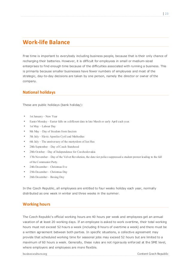Czech business culture guide - Learn about the Czech Republic